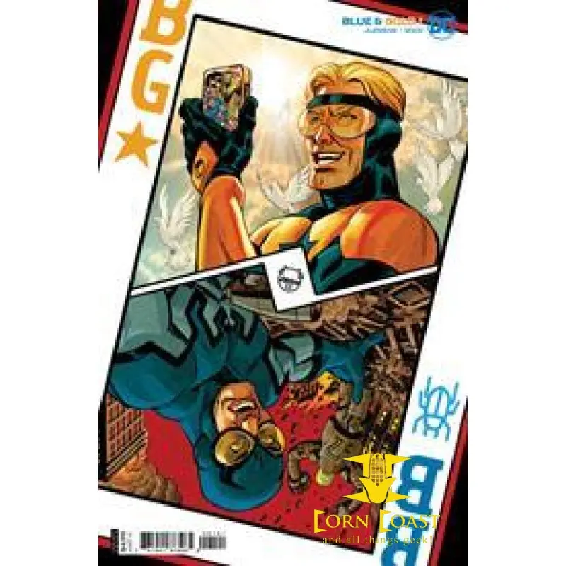 Blue & Gold #1 (Of 8) Cvr B Dave Johnson Card Stock Var Nm 1