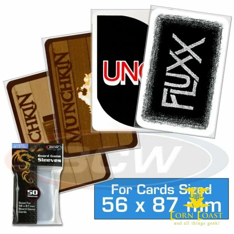 Board Game Sleeves - Std American (56Mm X 87Mm) 2