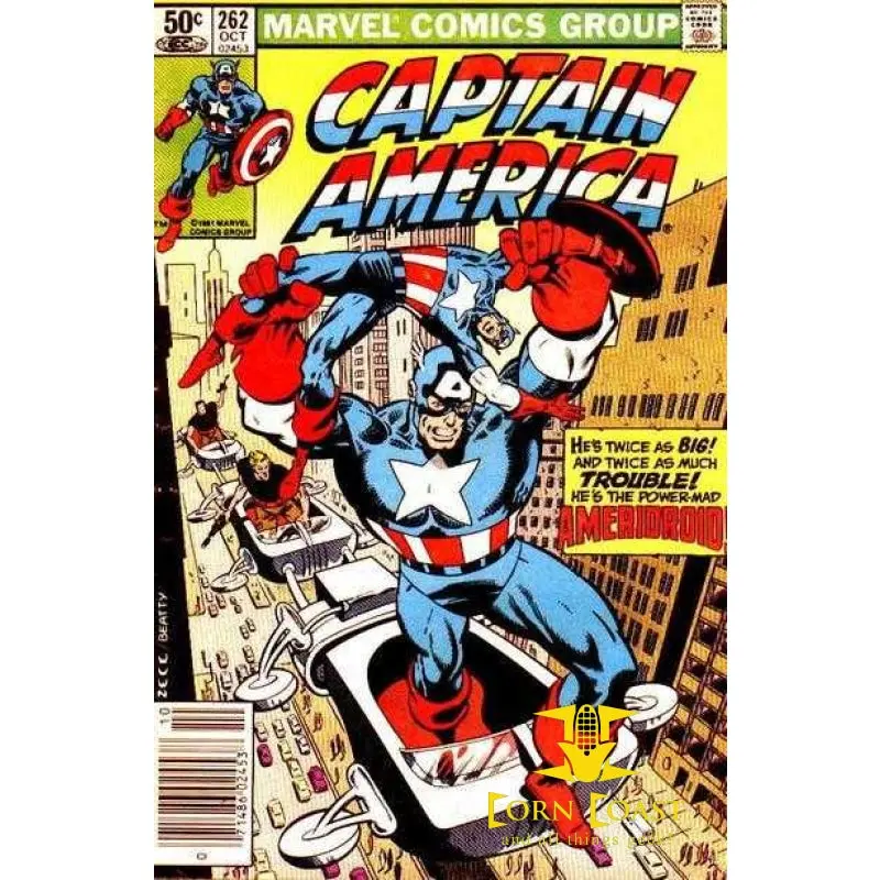 Captain America (Vol 1) #262 Vf 1