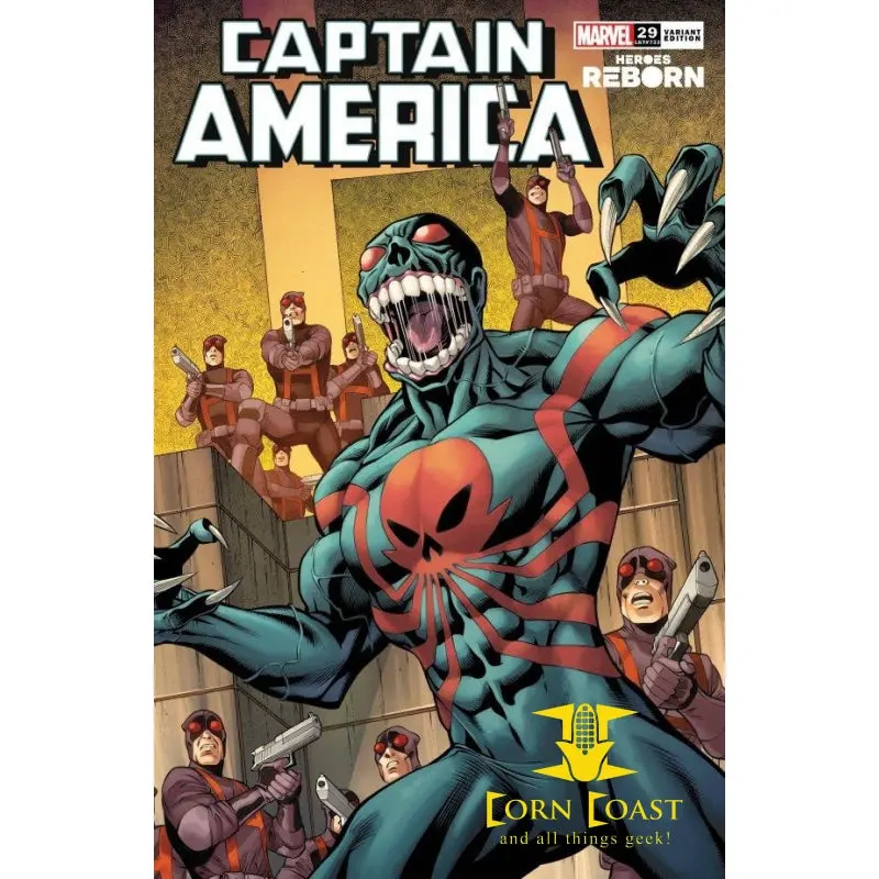 Captain America (Vol 9) #29 Pacheco Reborn Variant 1