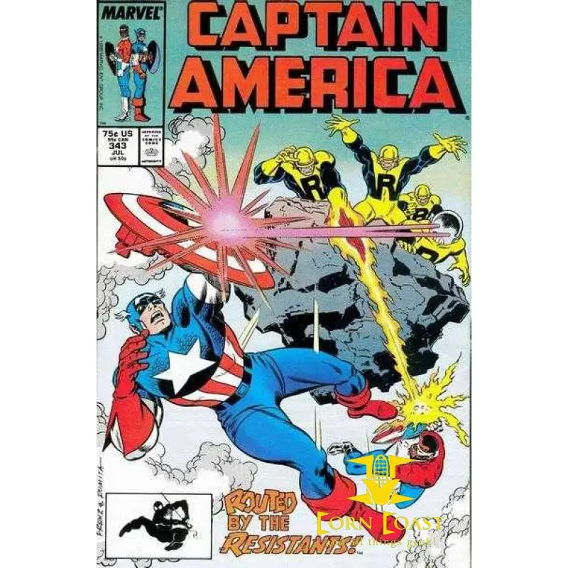 Captain America (Vol 1) #343 Nm 1