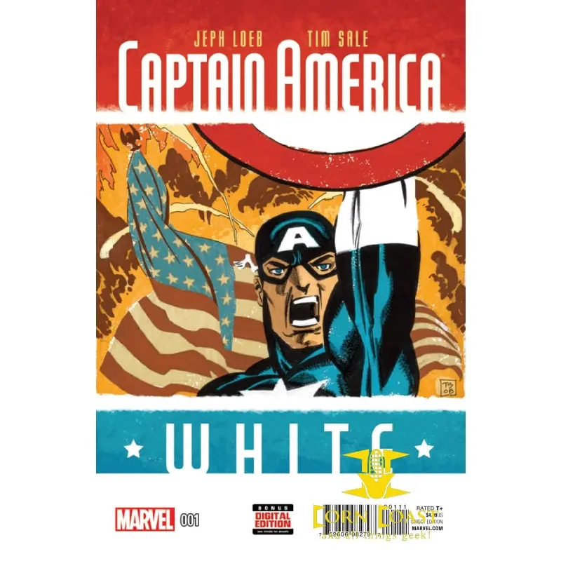 Captain America: White (Vol 1) #1 (Of 5) Nm 1