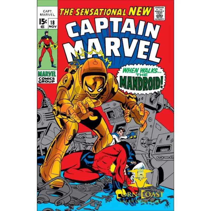 Captain Marvel #18 Vg 1
