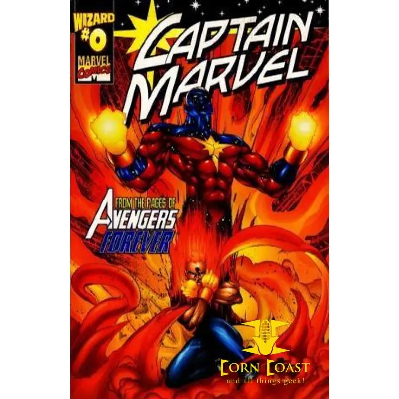 Captain Marvel Wizard Magazine (Vol 3)  #0 Nm 1