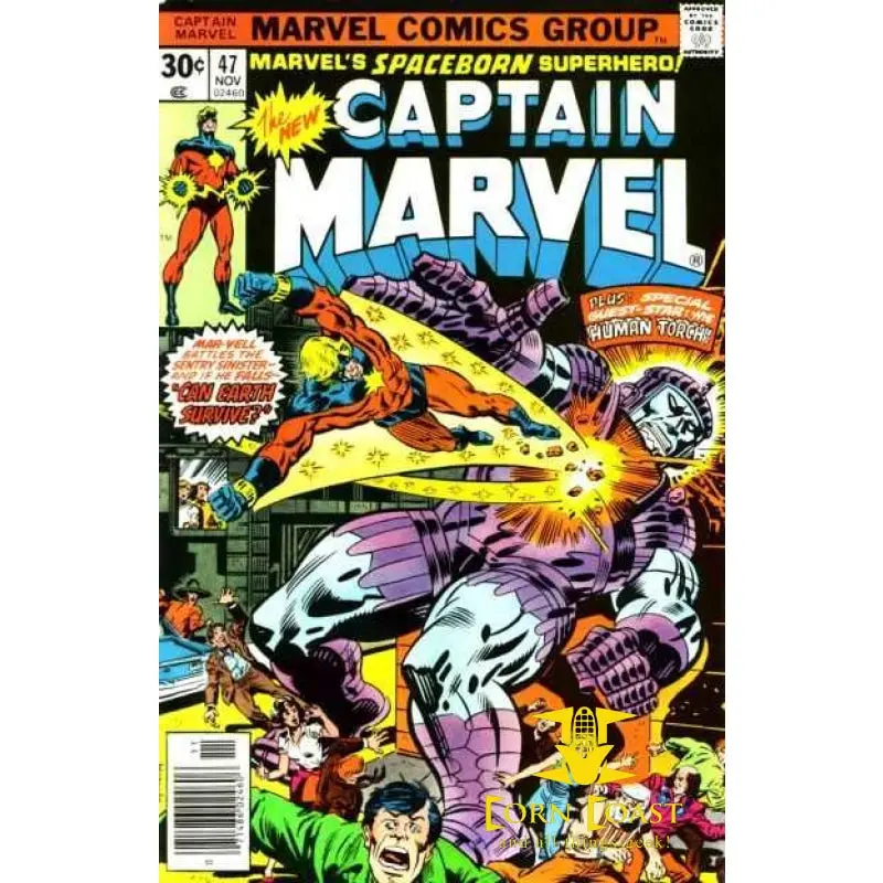 Captain Marvel (Vol 1) #47 Vf 1