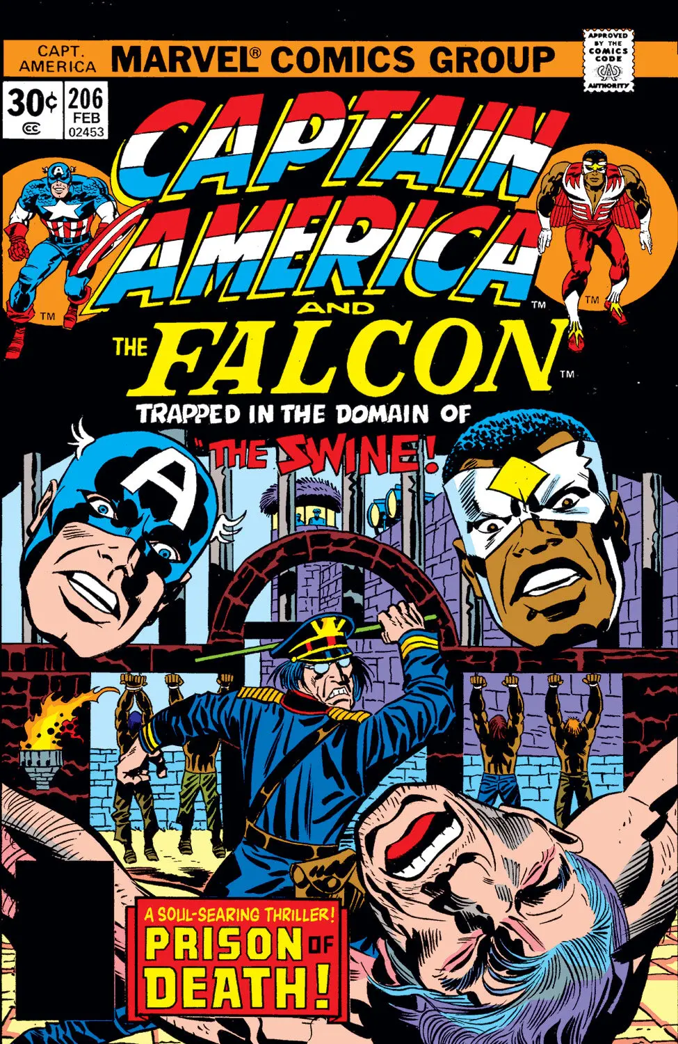 Captain America (Vol 1) #206 Vf 1