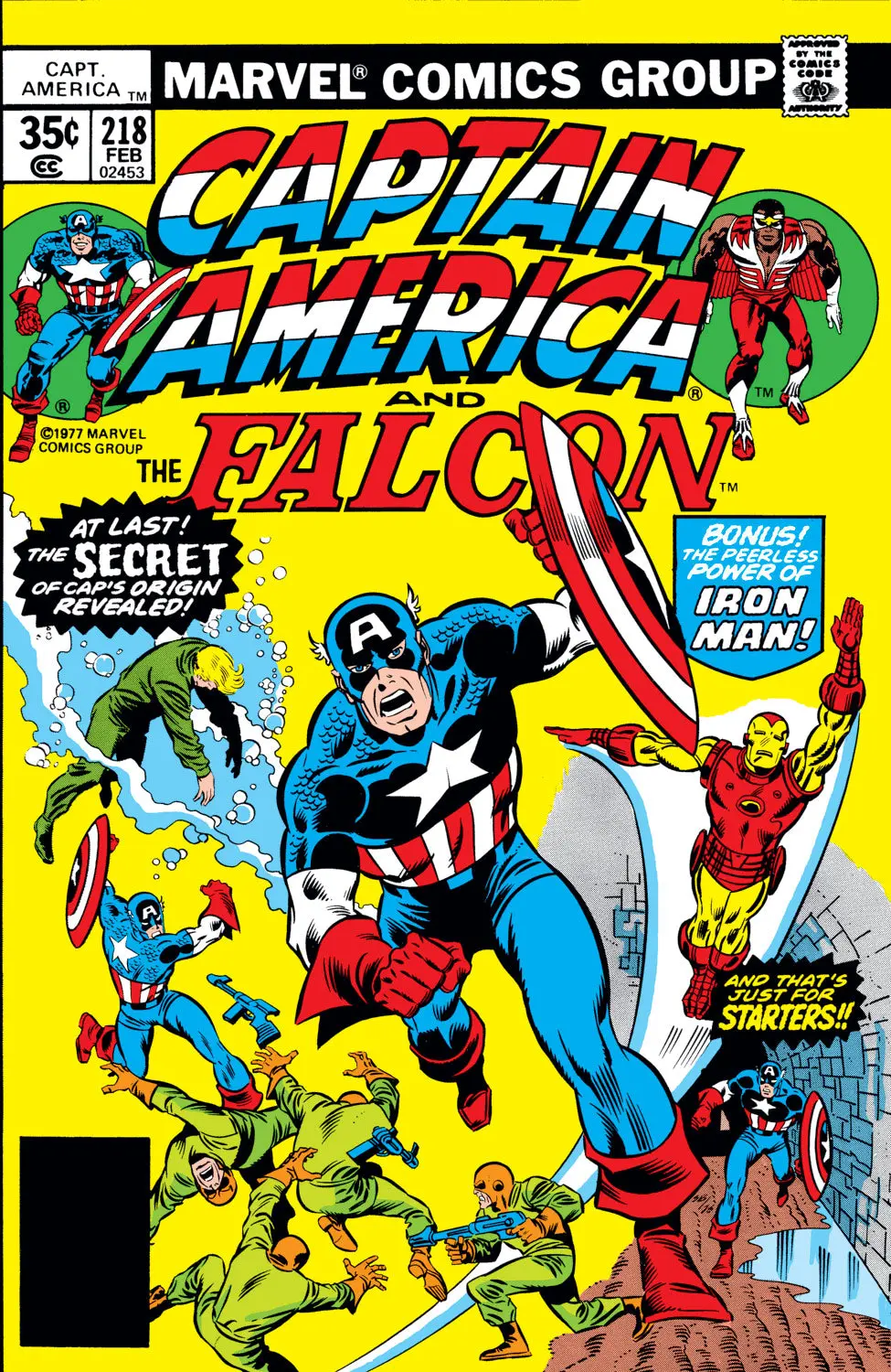 Captain America (Vol 1) #218 Vf 1
