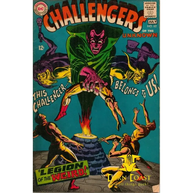 Challengers Of The Unknown #62 Vg 1