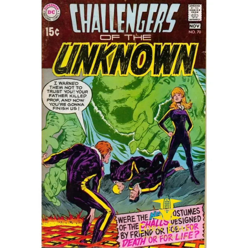 Challengers Of The Unknown #70 Gd 1