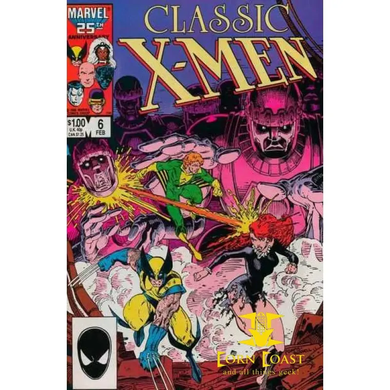 Classic X-Men #6 Vf 1