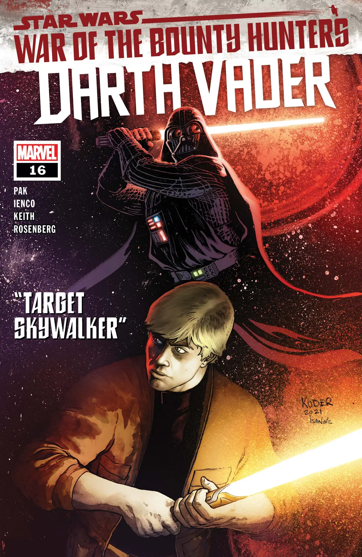 Star Wars Darth Vader #16 Wobh Nm 1