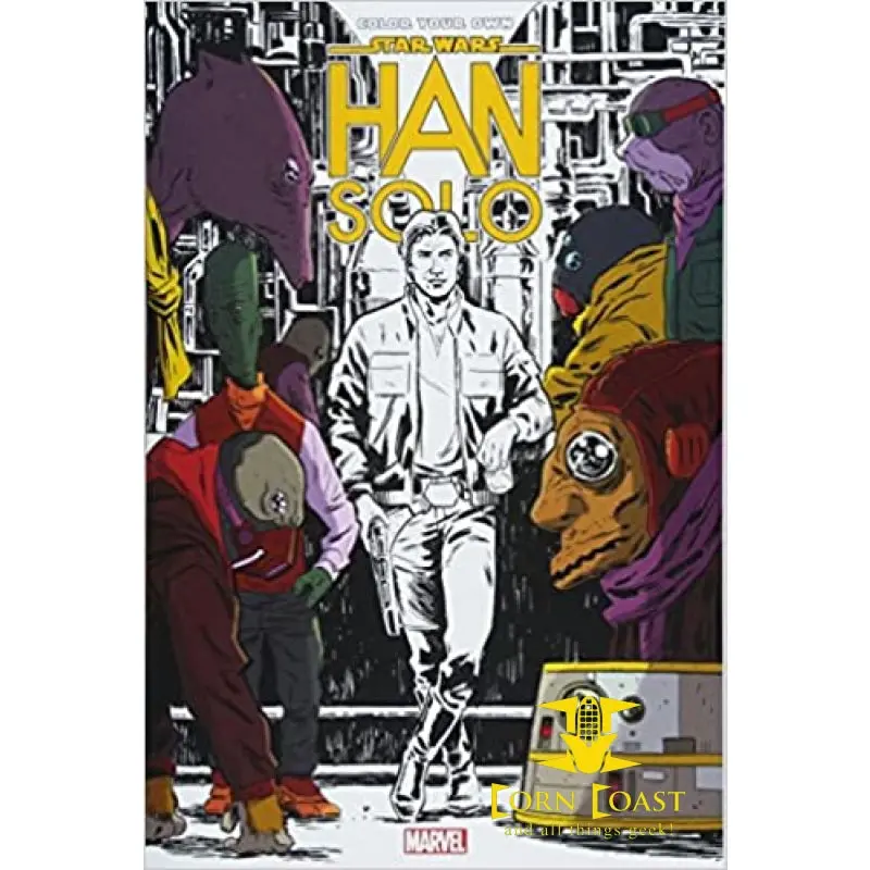 Color Your Own Star Wars: Han Solo Coloring Book 1