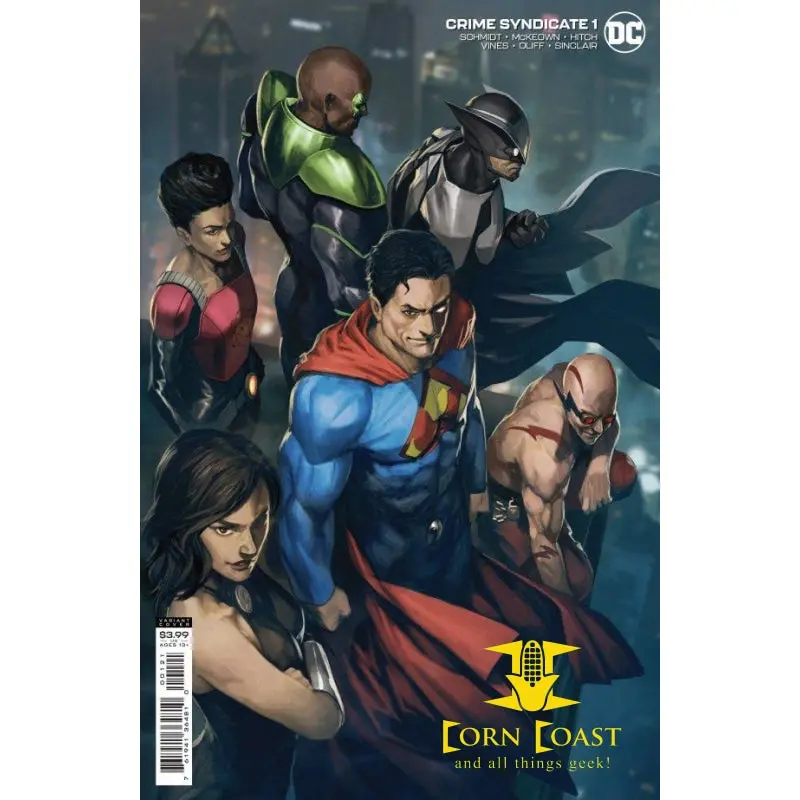 Crime Syndicate #1 Skan Variant Nm 1
