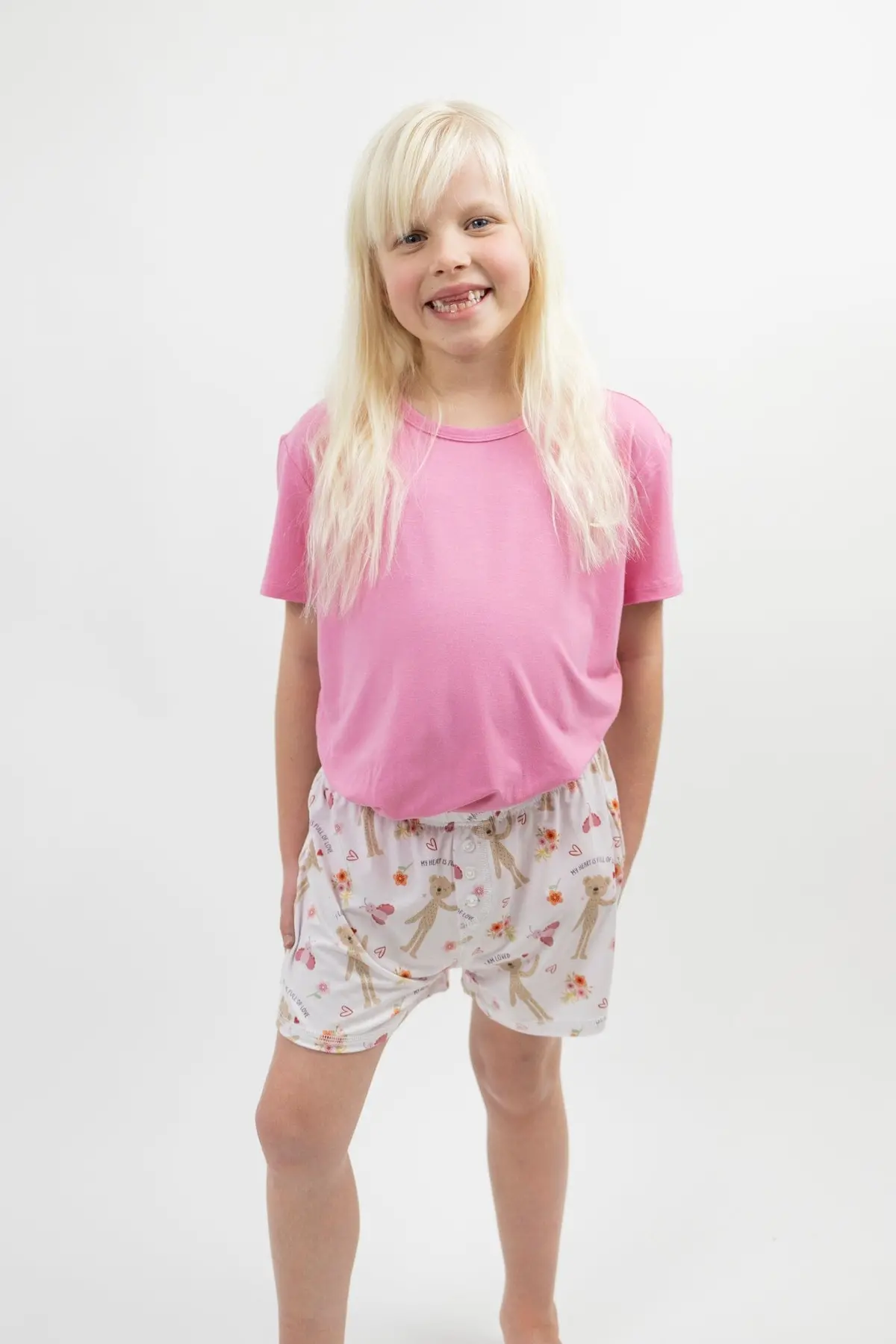 Love Bug Youth Girls Shorts Set 2