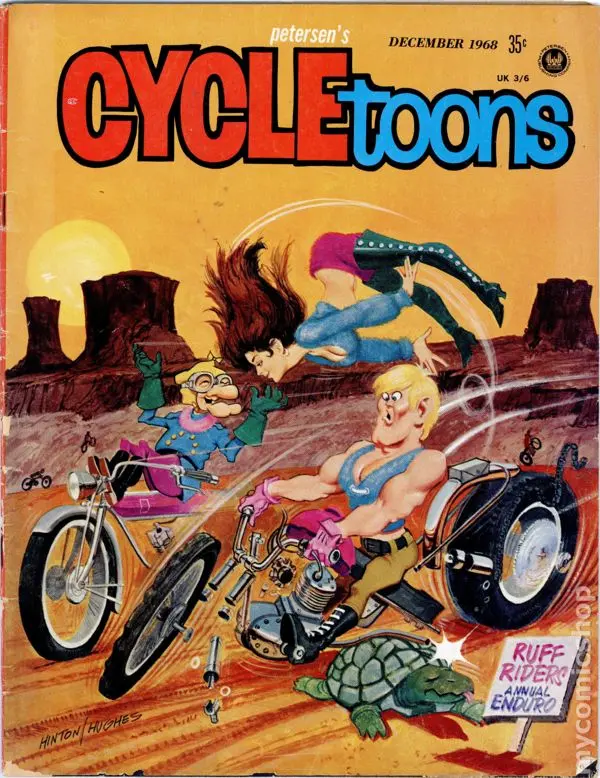 Petersen's Cycletoons Dec 1968 Fn 1