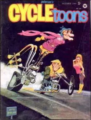 Petersen's Cycletoons Oct 1968 Vg 1