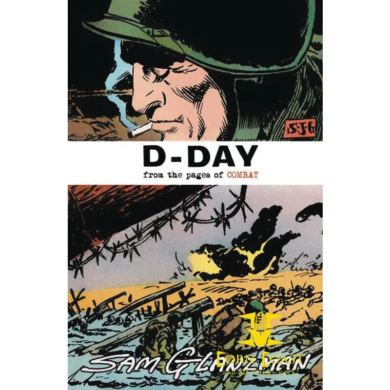 D Day From Pages Of Combat One Shot Glanzman Cvr 1