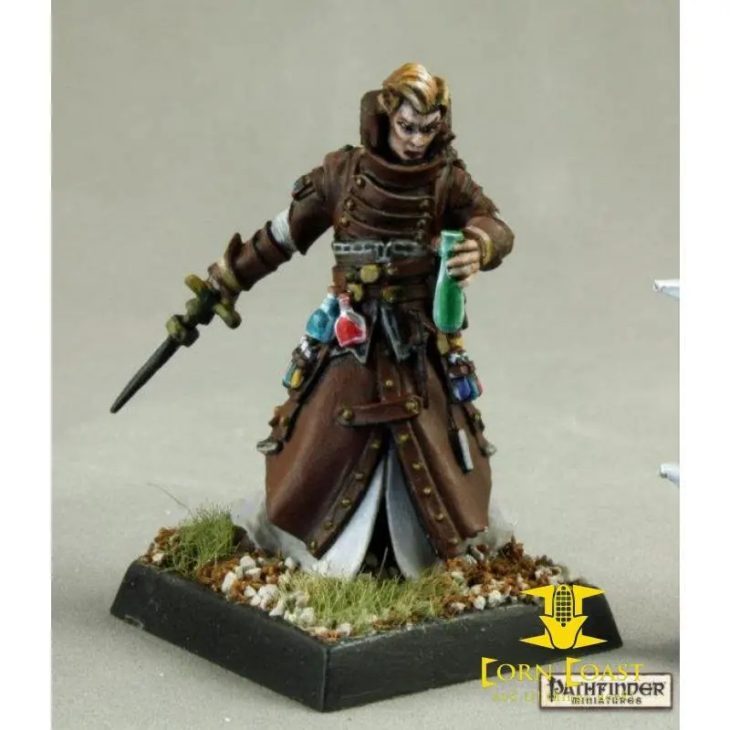 Pathfinder Reaper Damiel, Iconic Alchemist Metal Mini 1