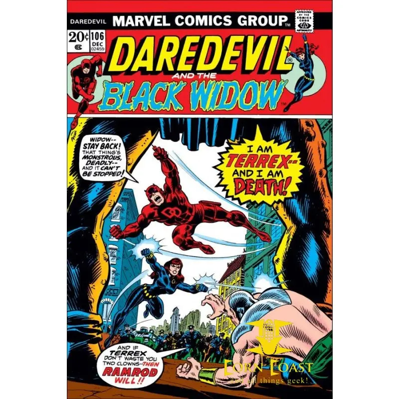 Daredevil #106 Fn 1