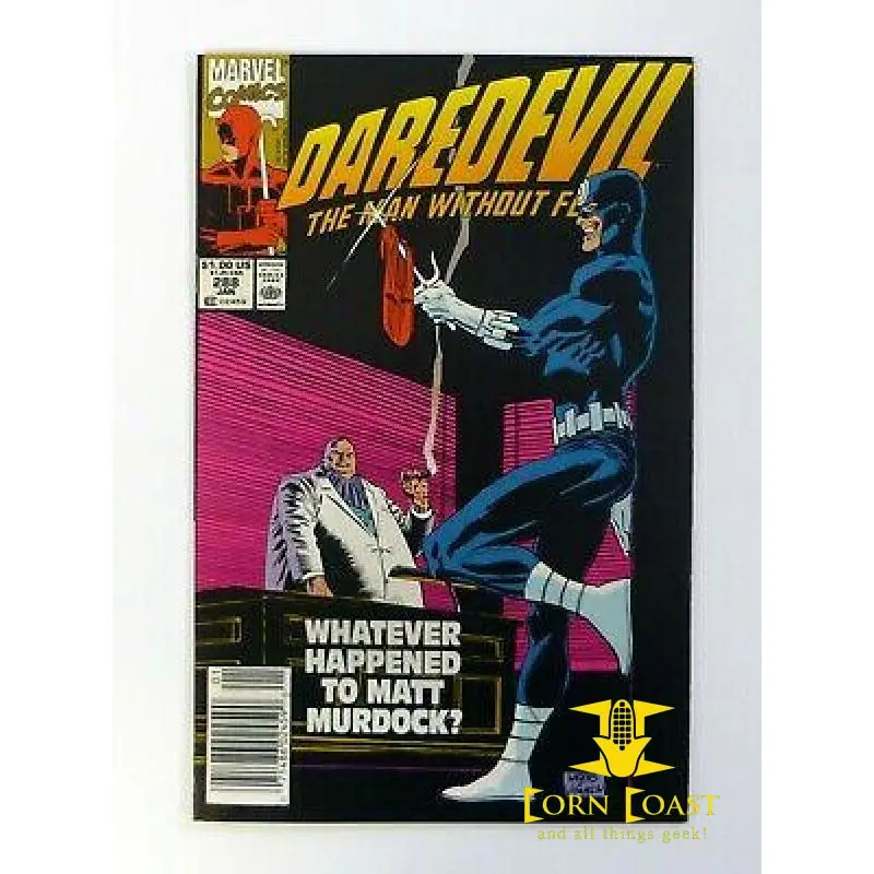 Daredevil #288 Newsstand Edition Nm 1