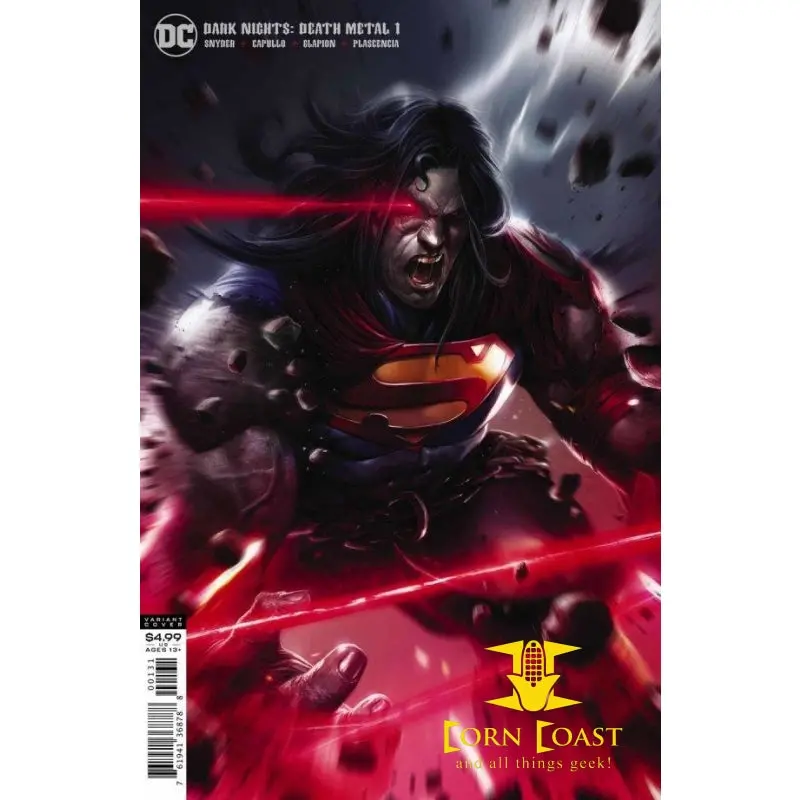 Dark Nights: Death Metal #1 Superman Variant Cover By Francesco Mattina 1