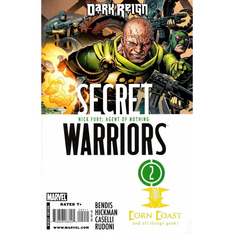 Dark Reign Secret Warriors (Vol 1) #2 Nm 1