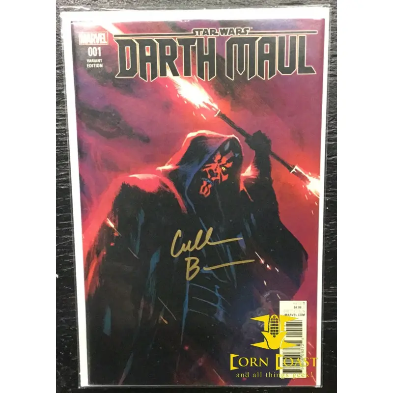 Darth Maul #1 (Albuquerque Variant) Signed Cullen Bunn Nm 1