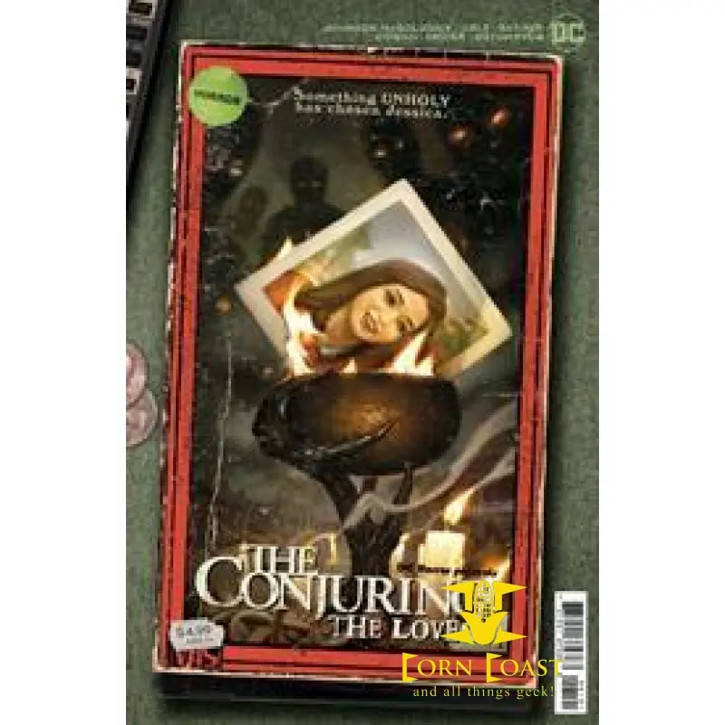 Dc Horror Presents The Conjuring The Lover #1 (Of 5) Cvr B Ryan Brown Vhs Tribute Card Stock Var (Mr) 1
