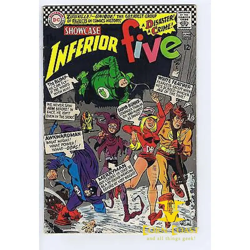 Dc Showcase Presents... Inferior Five #62 Fn 1