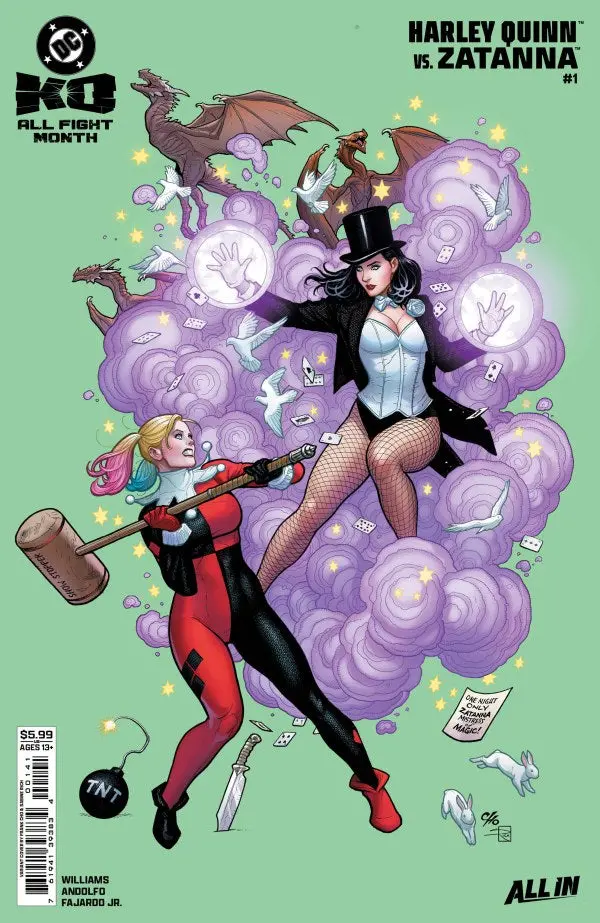 Dc K.O.: Harley Quinn Vs. Zatanna (2025) #1 Nm 1