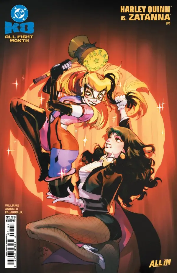 Dc K.O.: Harley Quinn Vs. Zatanna (2025) #1 Cover D Mirka Andolfo Variant Nm 1