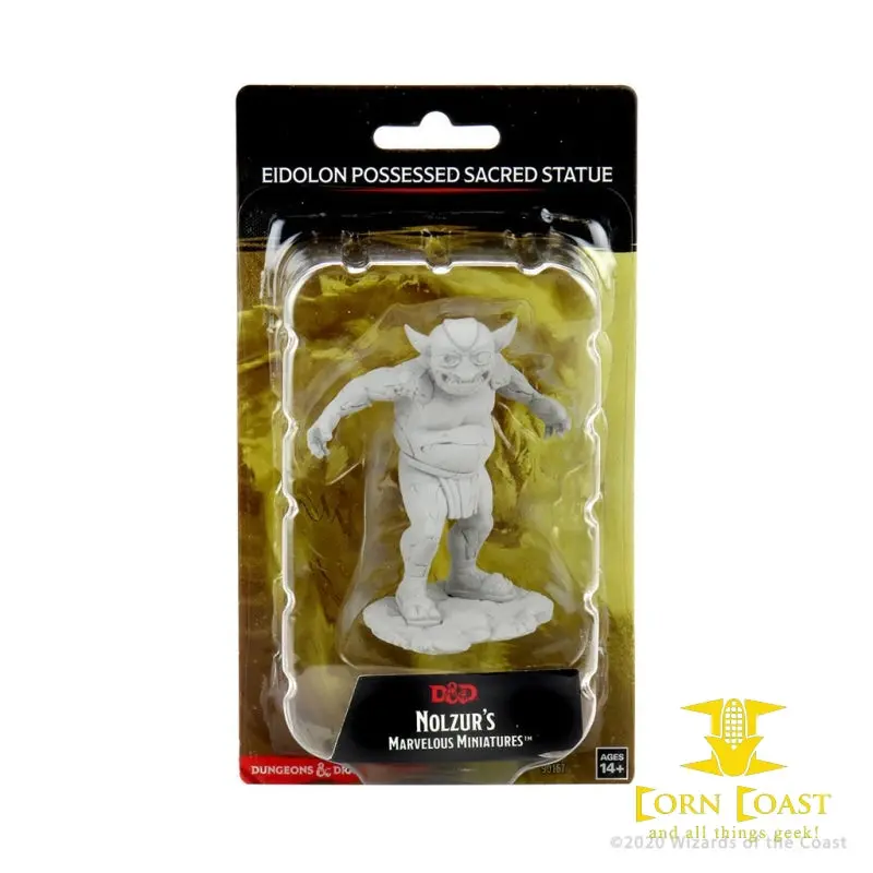 D&D Nolzars Marvelous Minis Eidolon Possessed Sacred Statue Unpainted 2