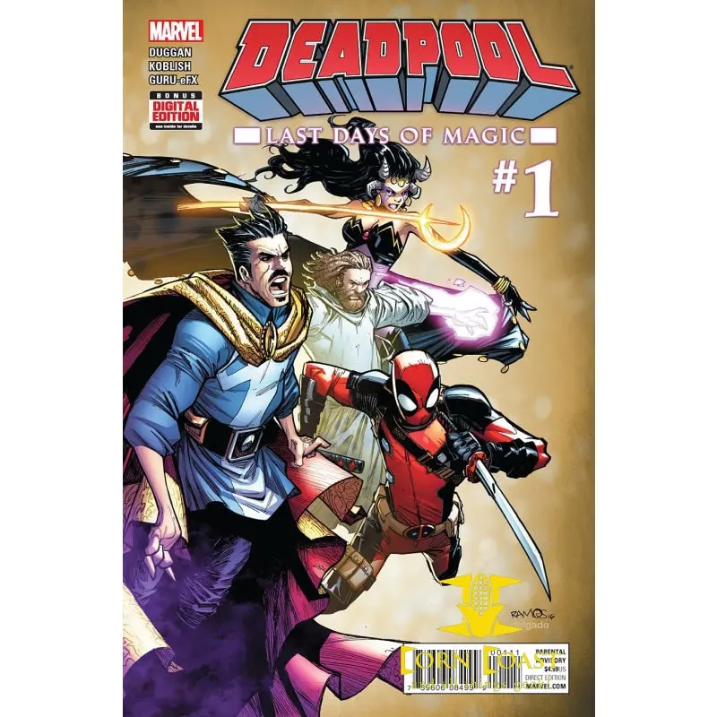 Deadpool: Last Days Of Magic #1 Nm 1