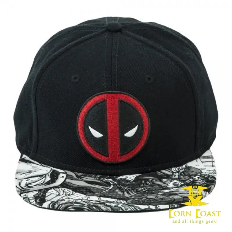 Marvel Deadpool Logo Sublimated Bill Snapback 1