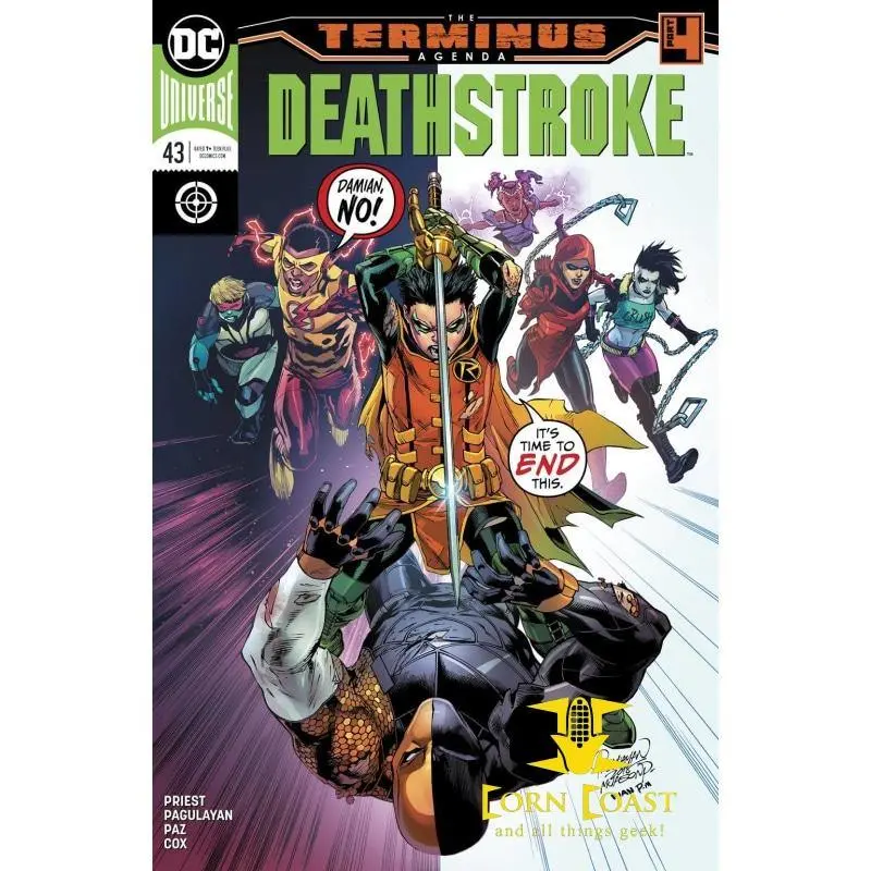 Deathstroke #43 Terminus Agenda 1