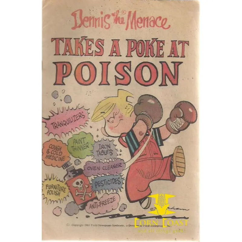 Dennis The Menace Takes A Poke At Poison 1