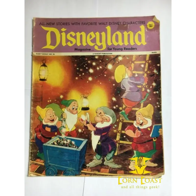 Disneyland Magazine (1972-1974 Fawcett) #26 Vg 1