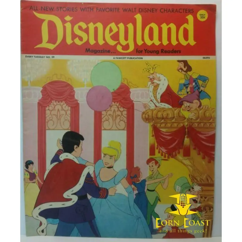 Disneyland Magazine (1972-1974 Fawcett) #29 Vg 1