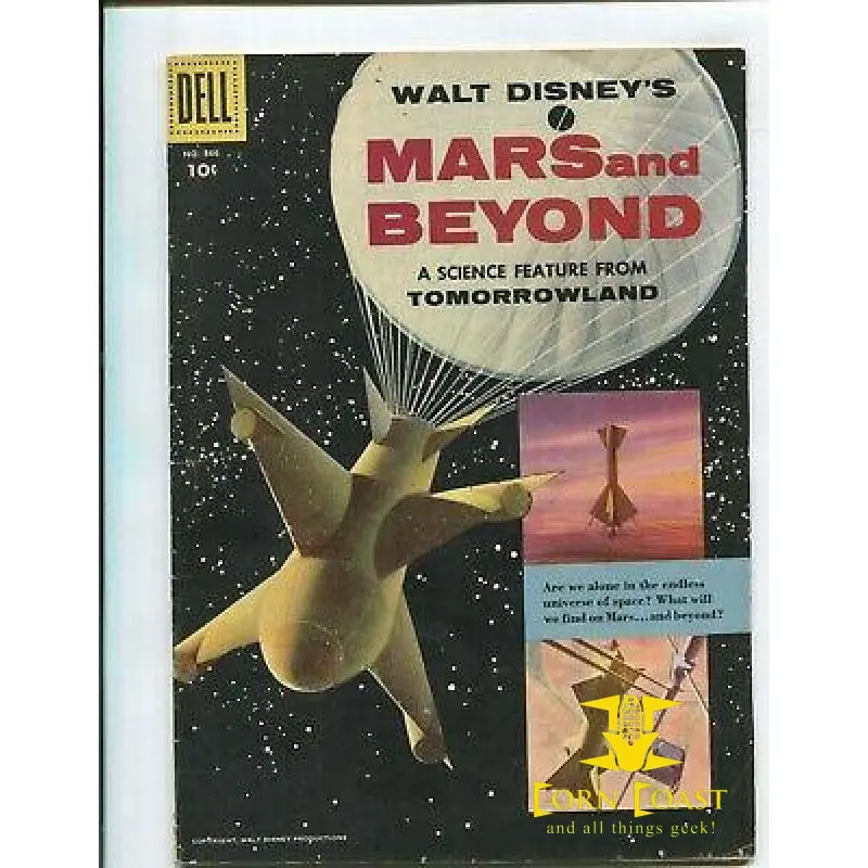 Disney's Mars And Beyond #866 Vf 1