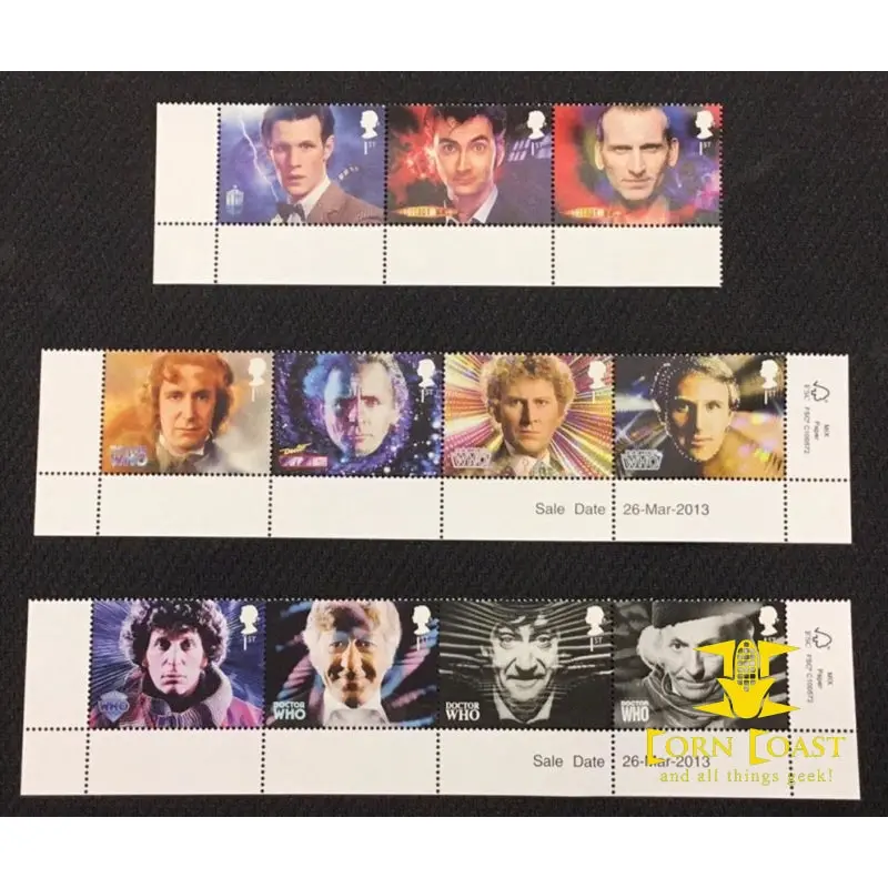 Doctor Who 2013 Stamp Set 1