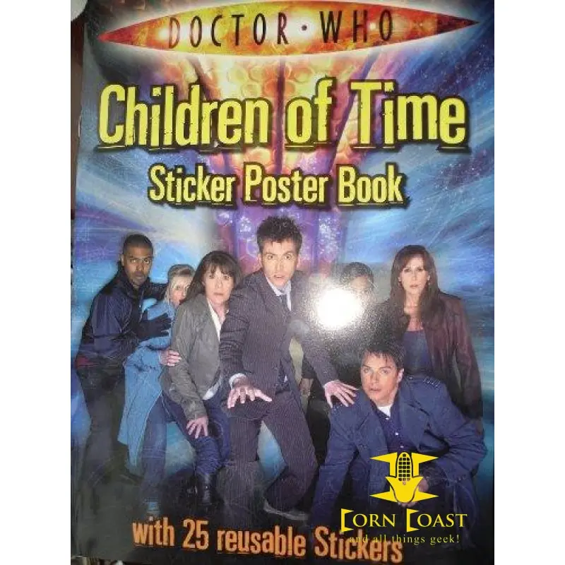 Doctor Who: Children Of Time Sticker Poster Book By Bbc 1