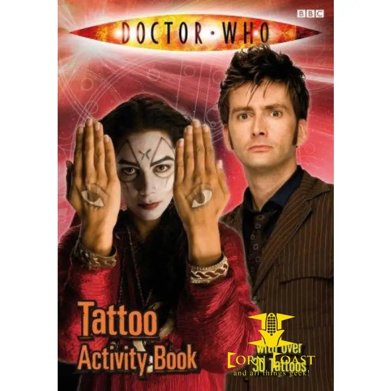 Doctor Who: Tattoo Activity Book By Bbc 1