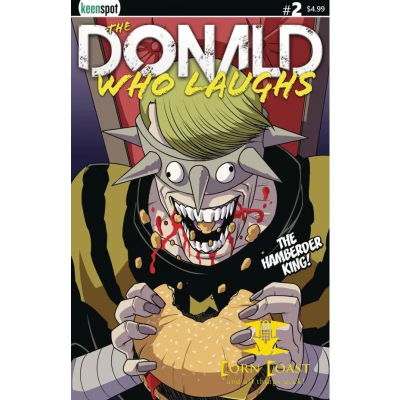 Donald Who Laughs #2 Cover B Hamberder King 1