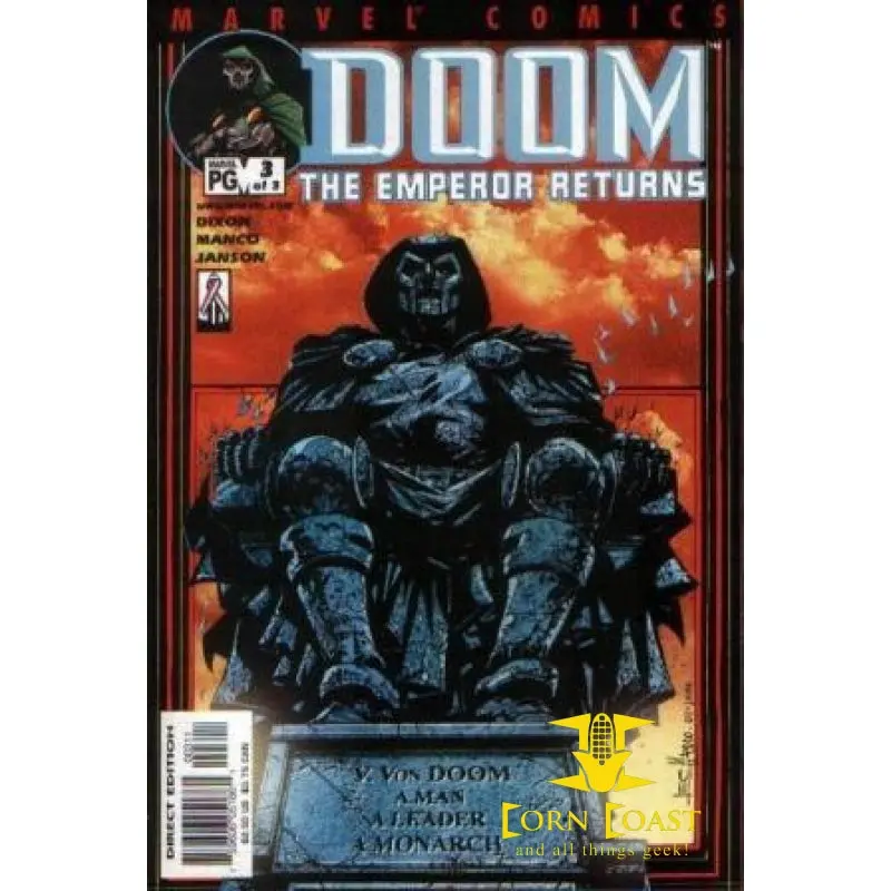 Doom The Emperor Returns #3 (Of 3) Nm 1