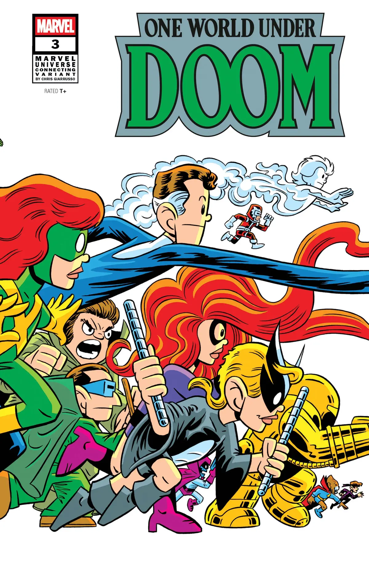 One World Under Doom (Vol 1) #3 (Of 9) Marvel Universe Connecting Variant 1