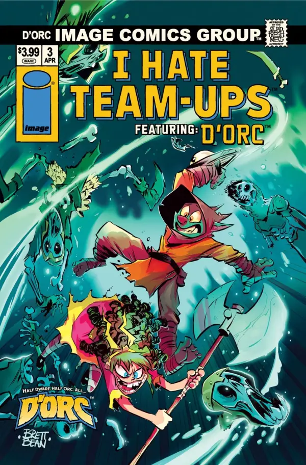 D'orc (2026) #3 Cover C Brett Bean I Hate Fairyland Team Up Variant Nm 1