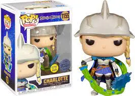 Pop Black Clover Charlotte Glow In The Dark Vinyl Fig 1