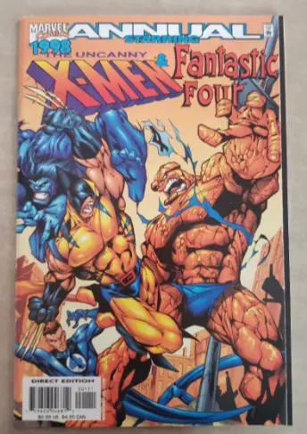 Uncanny X-Men/Fantastic Four '98 Annual Vf 1