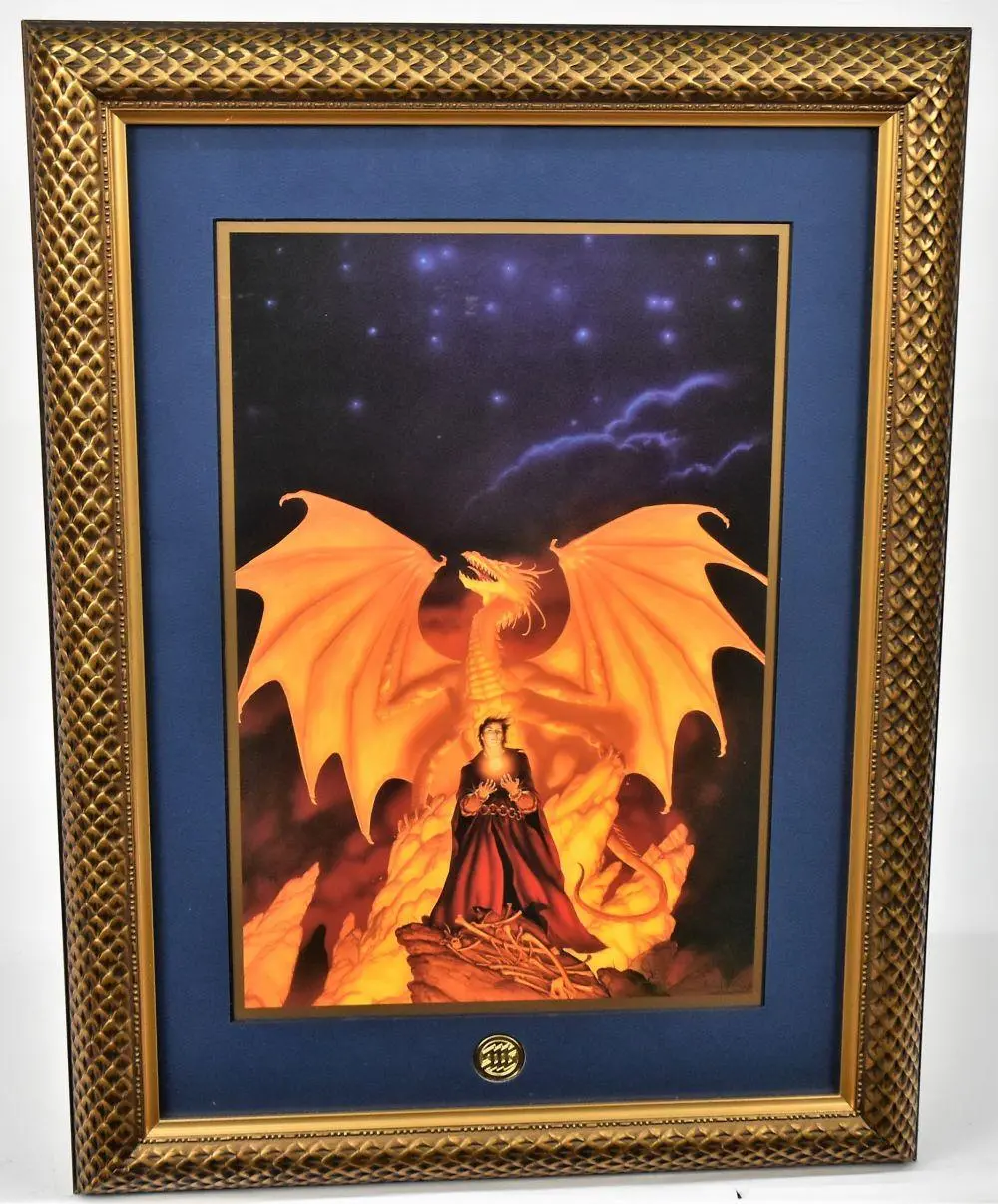 "Dragonfire" Limited Edition Lithograph 1