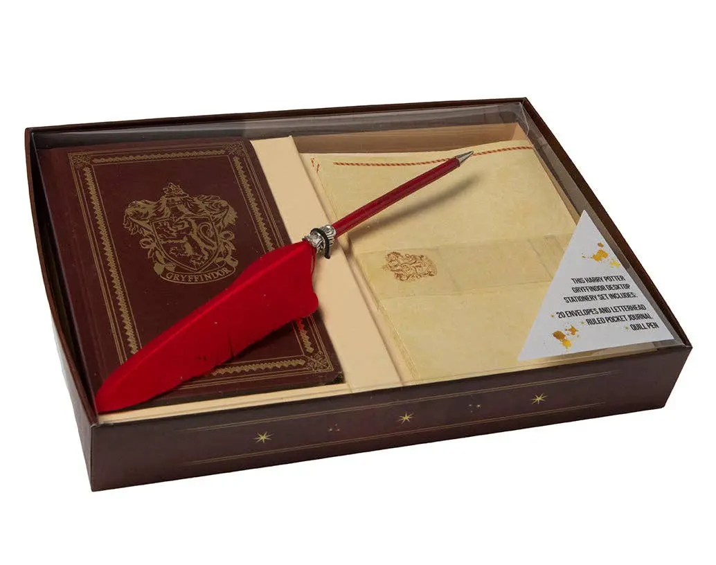Harry Potter: Gryffindor Desktop Stationery Set (With Pen) 1
